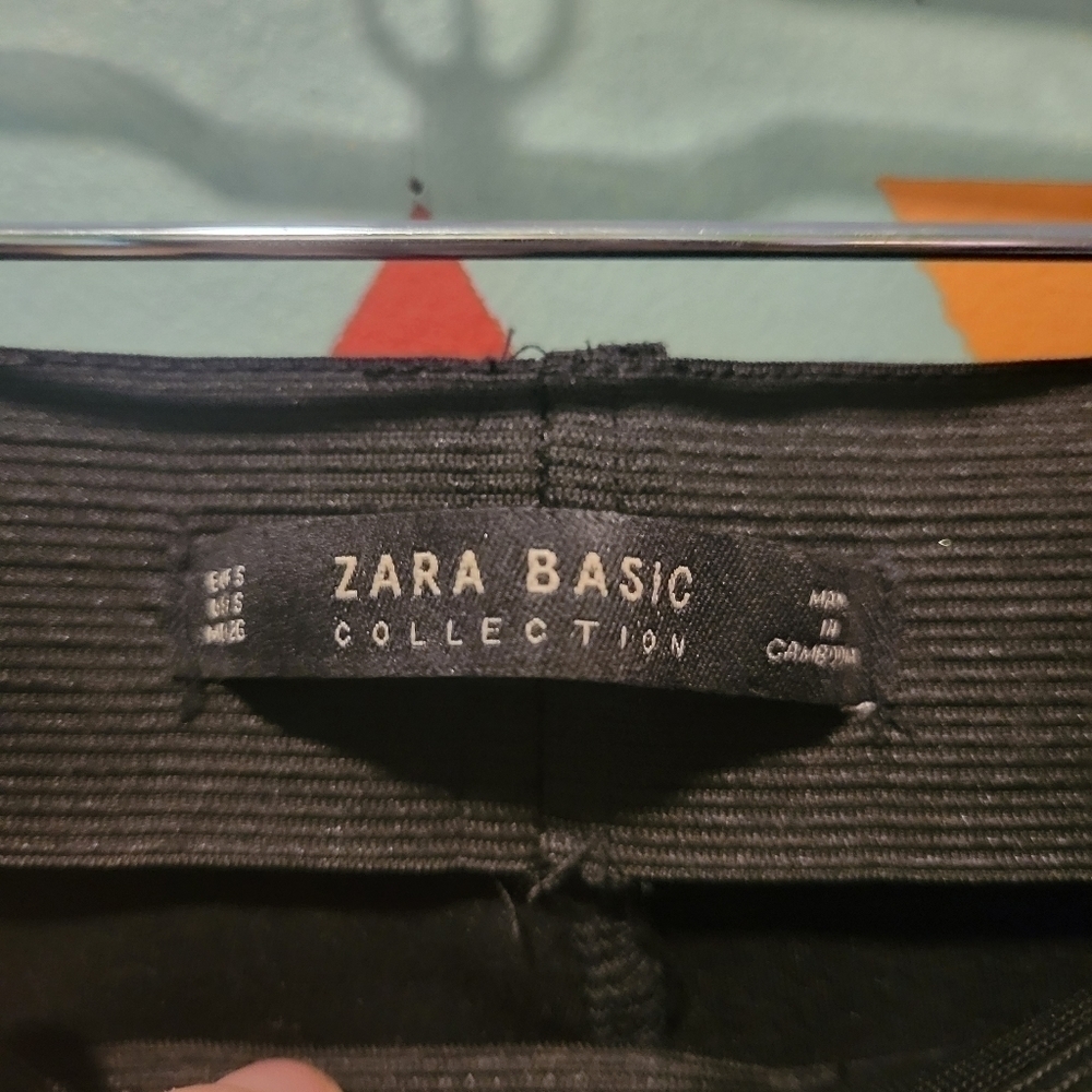 Zara Basic Collection Women's Pull On Black Pants… - image 8